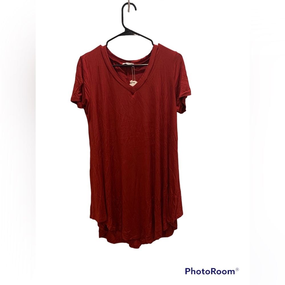 Hotouch Casual Red Tee